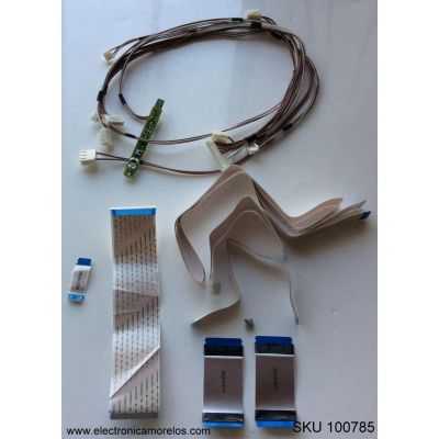 KIT DE CALBES PARA TV / PANASONIC / 0036/T2F0713 /  MODELO TC-60PU54